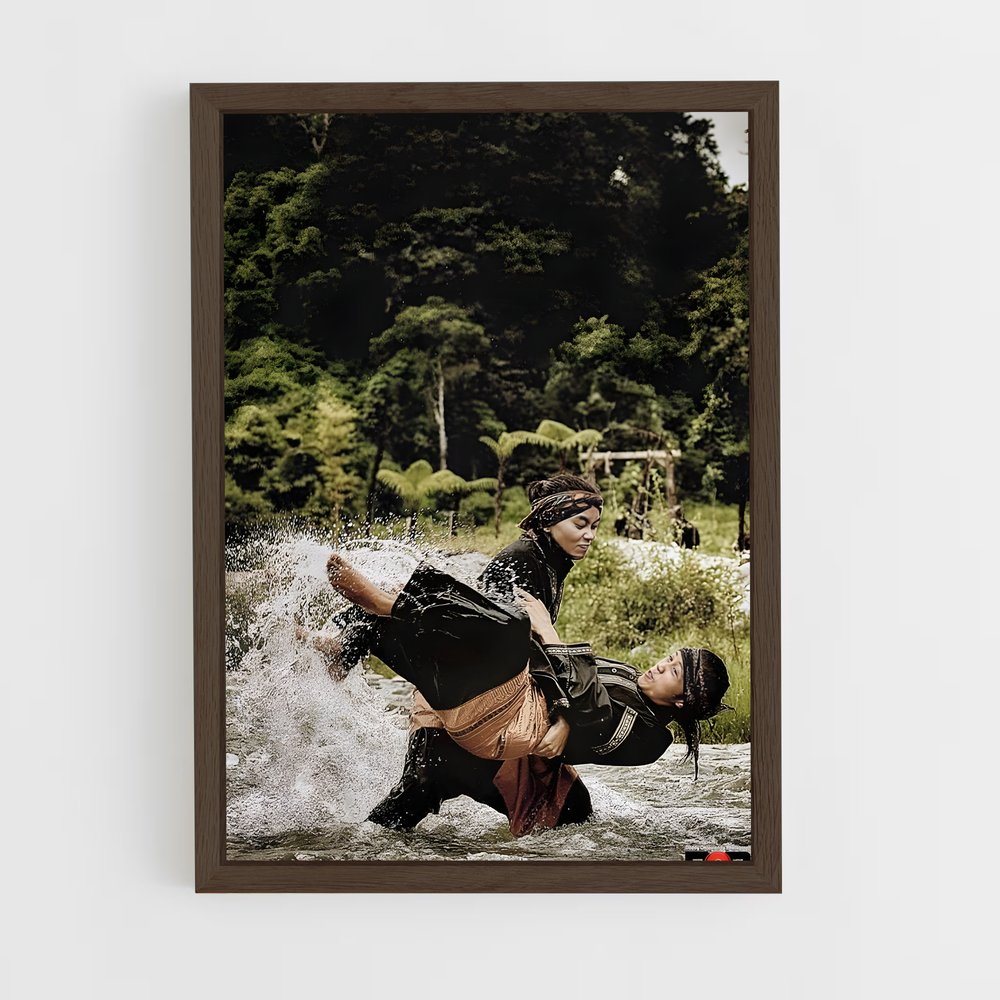 Poster Chute Épique – affiche Pencak Silat (vue 5)